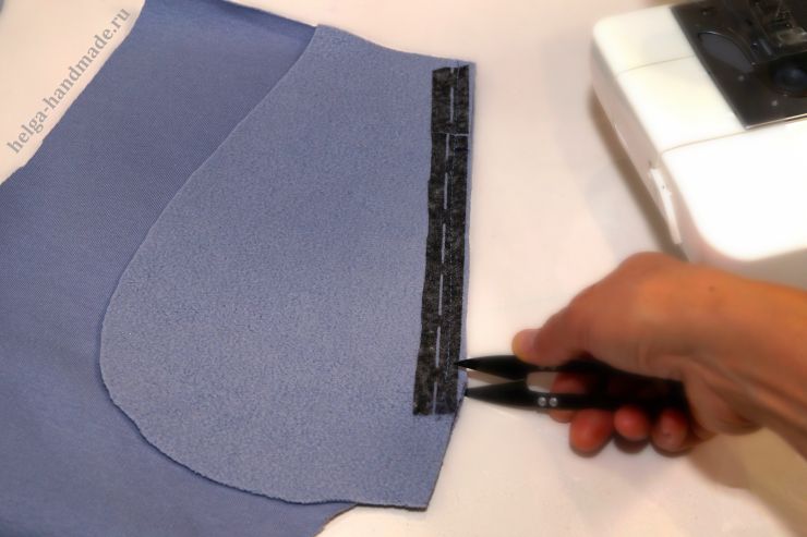 Рассекаем припуски шва