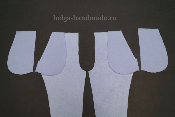 Шью карман с подрезным бочком