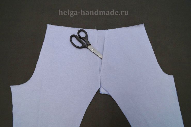 Карман с подрезным бочком