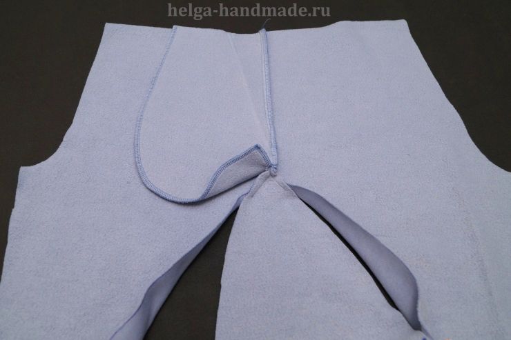 Фиксируем вставку к уголку