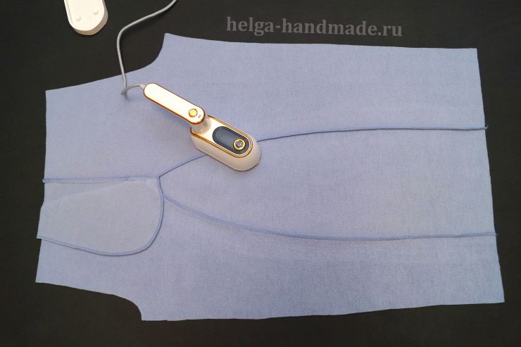 Припуски швов заутюживаем