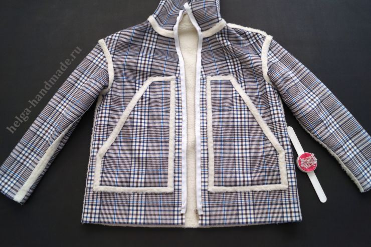 Втачиваем молнию