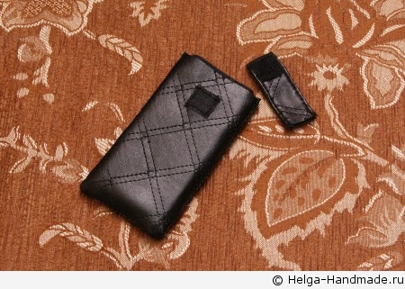 Мастер-класс по пошиву кожаного чехла для телефона (Iphone SE)