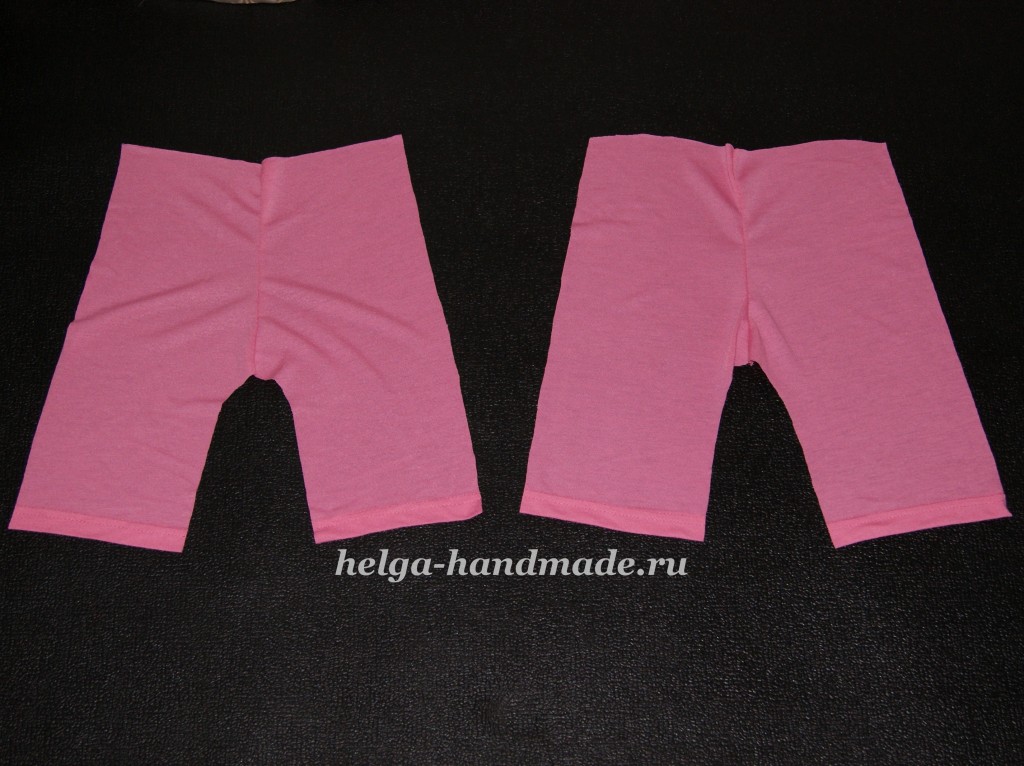Детские бриджи для девочек своими руками