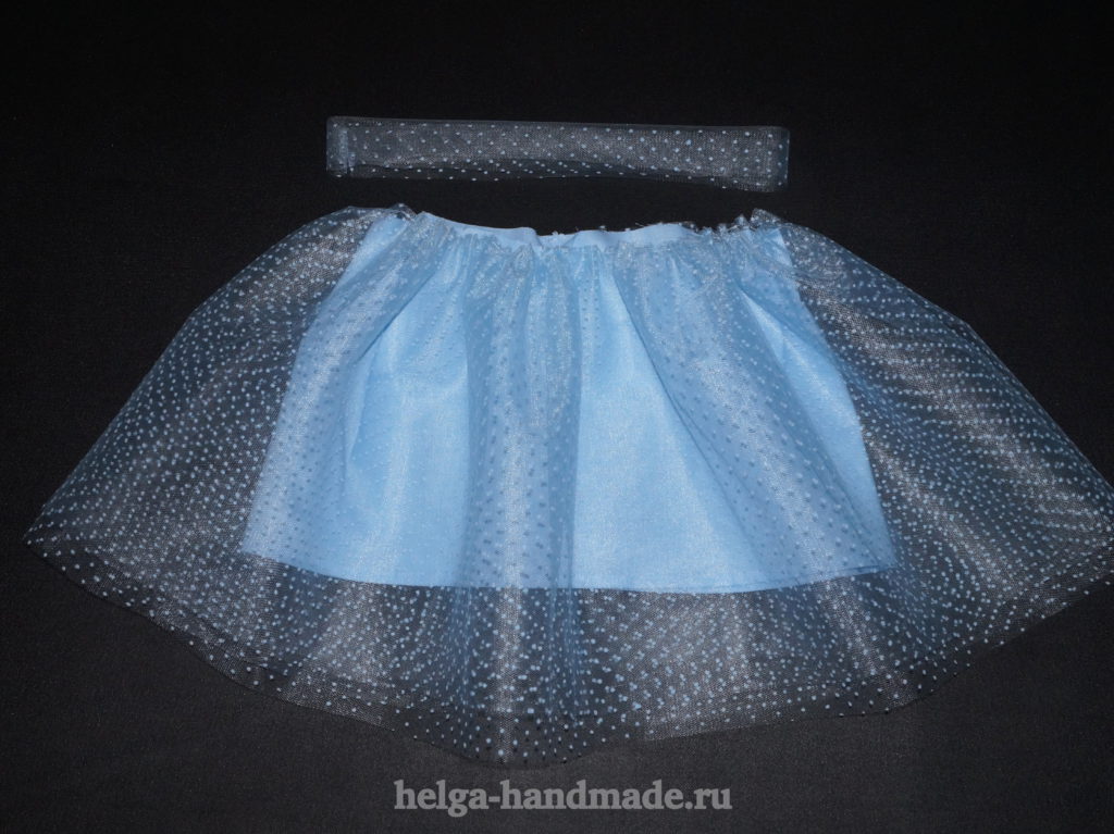 Пышная юбка из фатина (лёгкий способ) своими руками