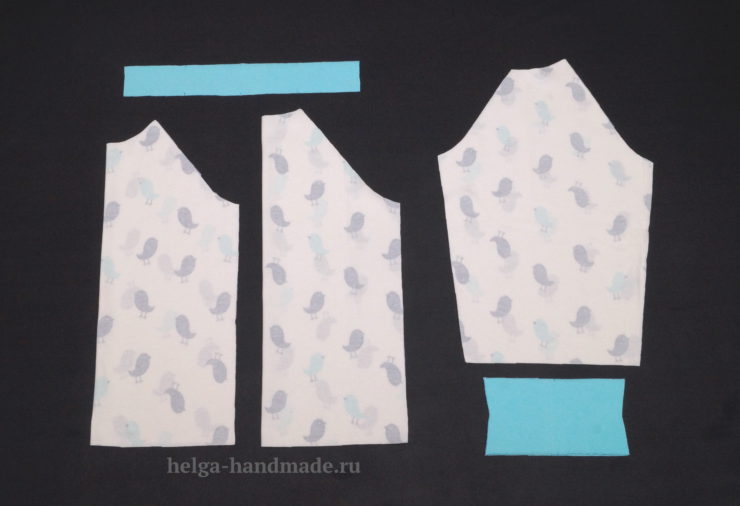 Выкройка детской пижамы, часть 2: верхняя кофточка