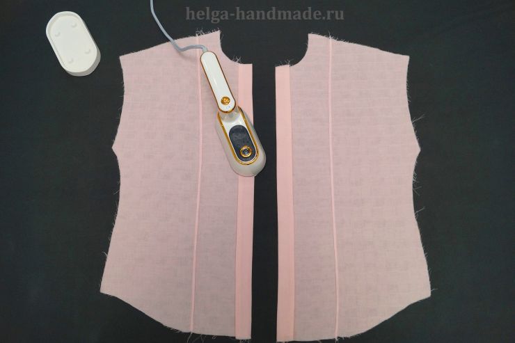 Заутюживаем планки