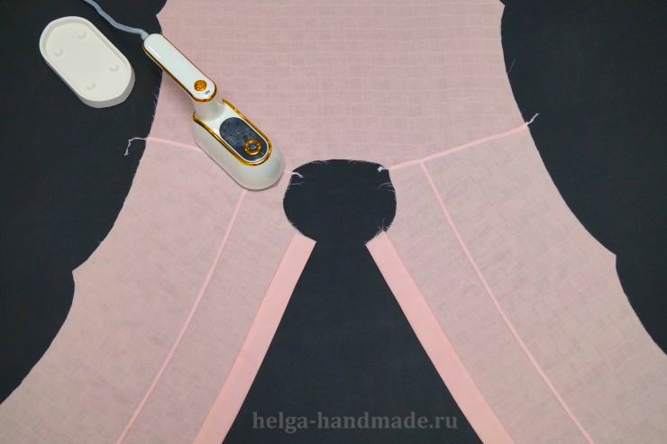 Заутюживаем припуски