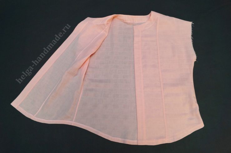 Отутюживаем изделие