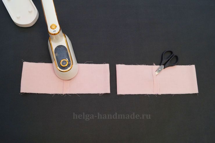 Припуски разутюживаем