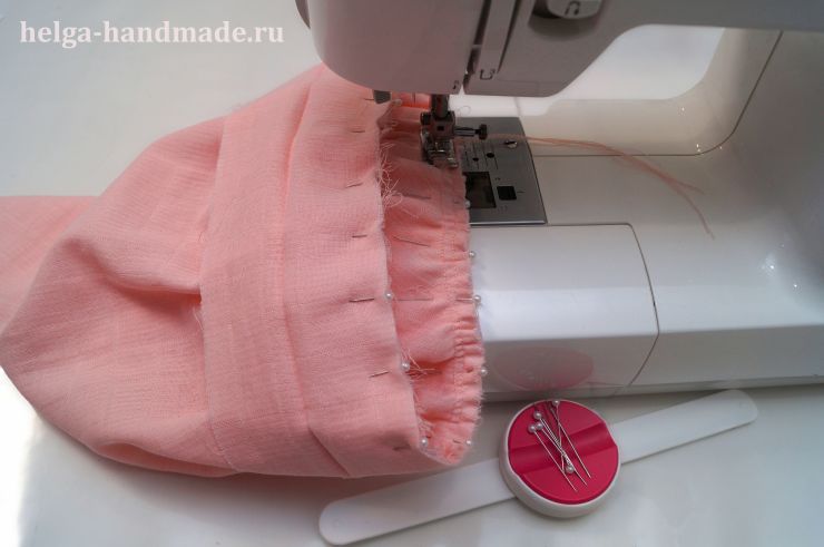 Шью объемный рукав со сборкой