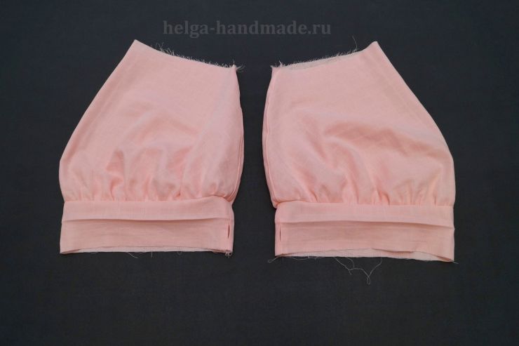 Шью объемные рукава со сборкой